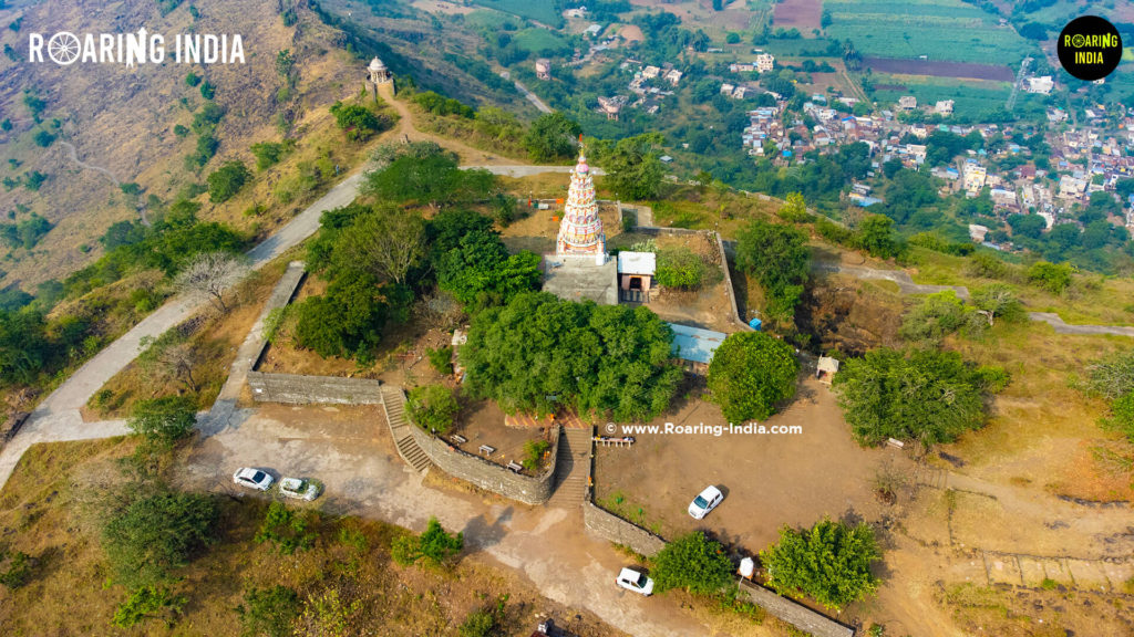 Drone View of Machindragad Fort Kille-Machindragad