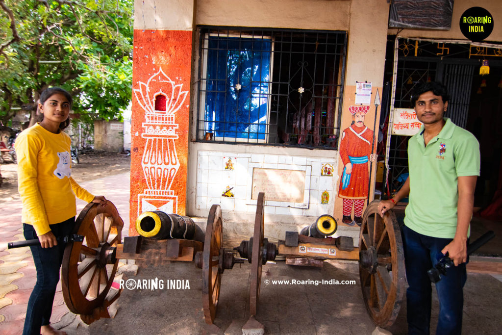 Mayashree Mali at Machindragad Fort Kille-Machindragad