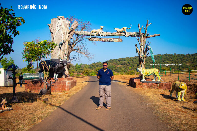 Satishkumar At Chandoli National Park Entry Gate