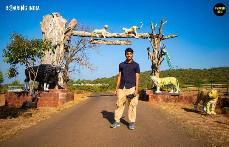 Shrikant At Chandoli National Park Entry Gate