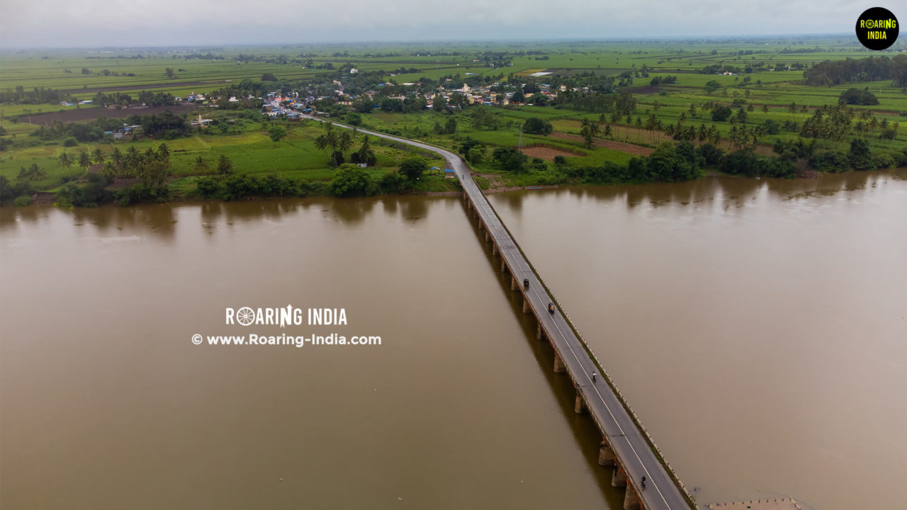 Halyal-Darur Bridge Across the River Krishna, Athani