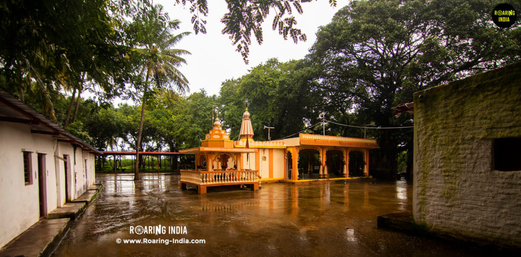 Outer view of Vitthal Rukmini Temple Saptasagar