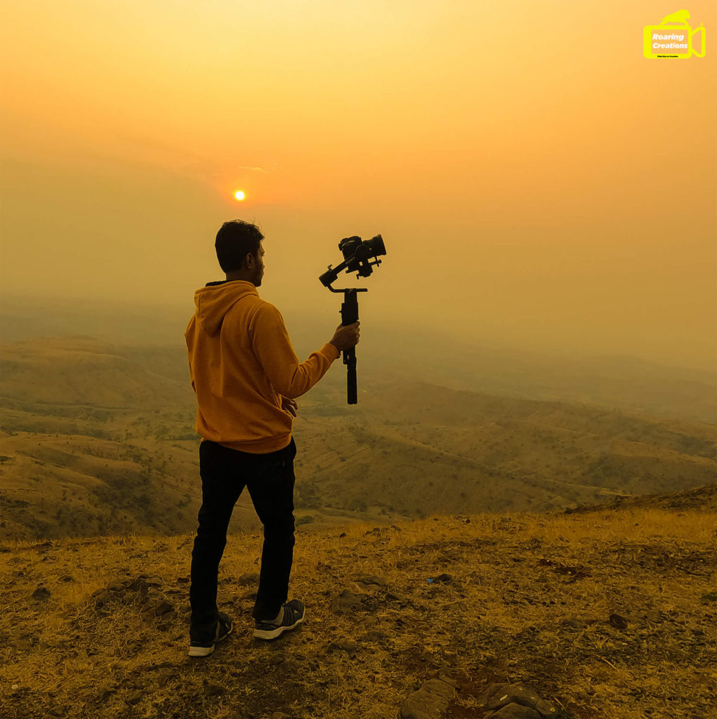 Shrikant gpndhali with gimble and Camera