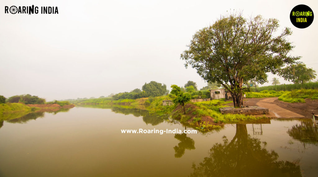 Agrani River at Shri Sangamnath Temple Khilegaon
