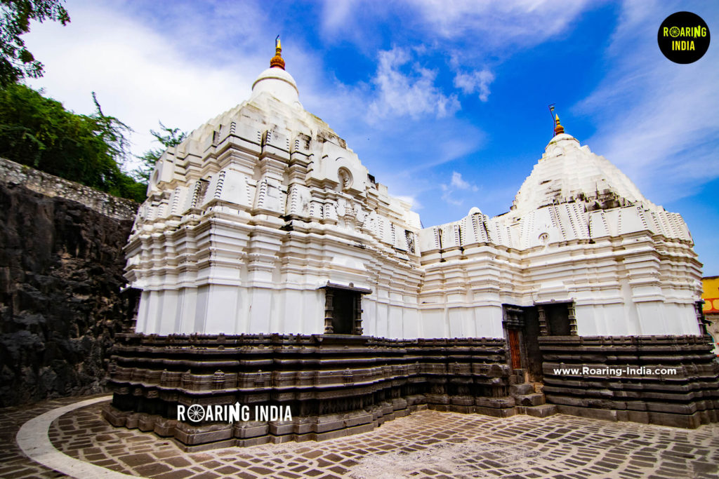 Behind view of Shri Uma Swayambhu Rameshwar Temple Ramateerth
