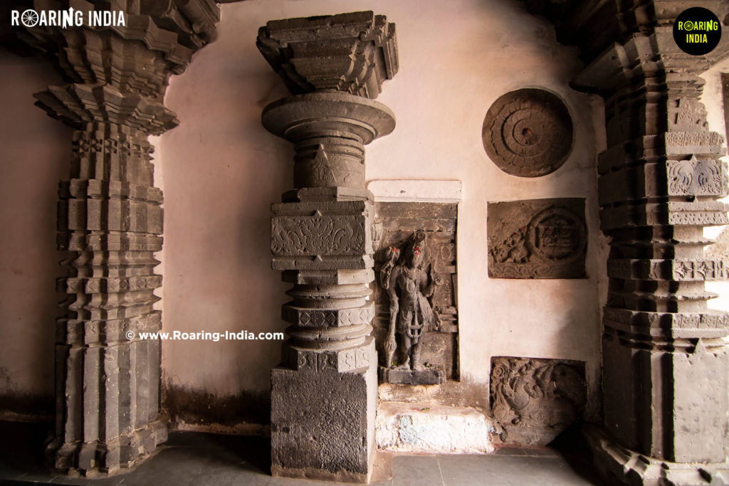 Inner view of Amrutlingeshwar Temple Athani