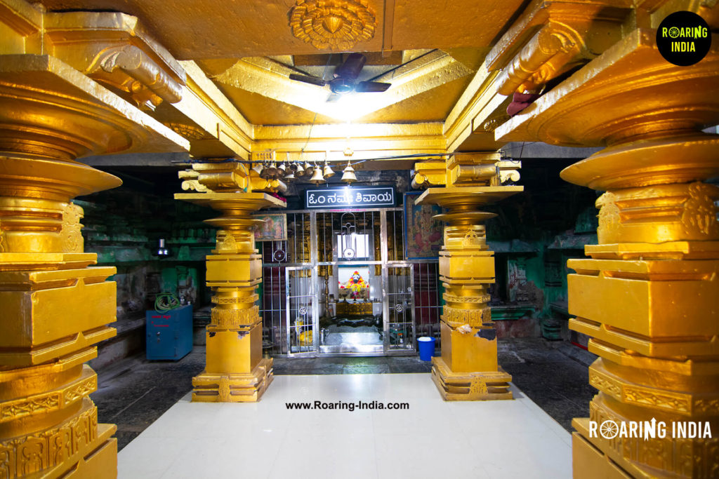 Inside view Shri Basaveshwar Temple Balligeri