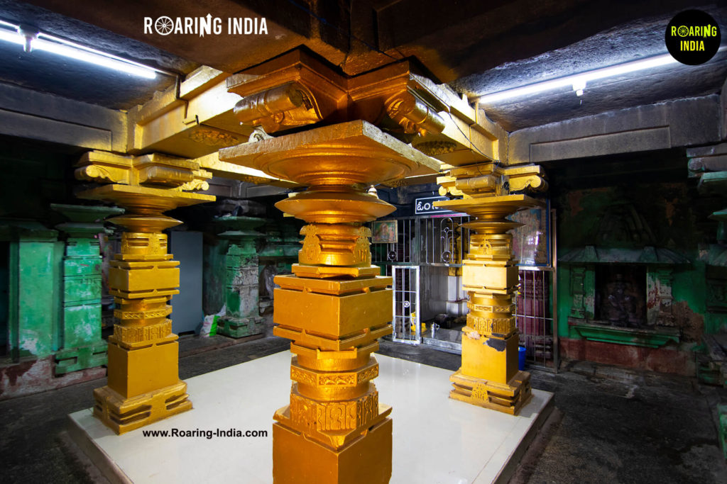 Inside view of Shri Basaveshwar Temple Balligeri