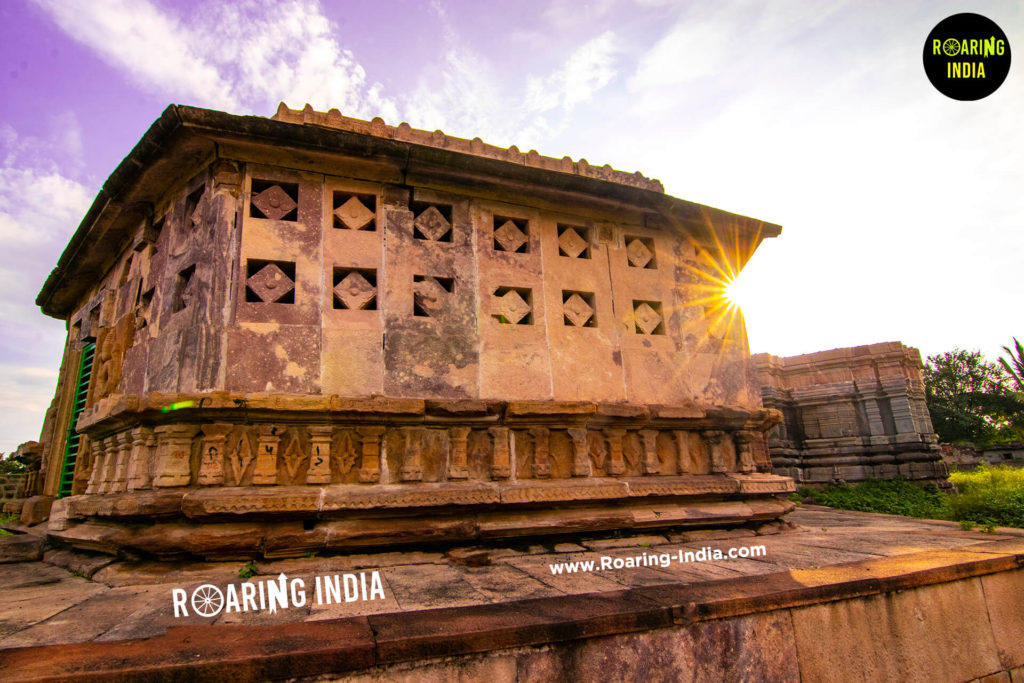 Left side view of Ancient Shiva Temple Nandgaon Athani