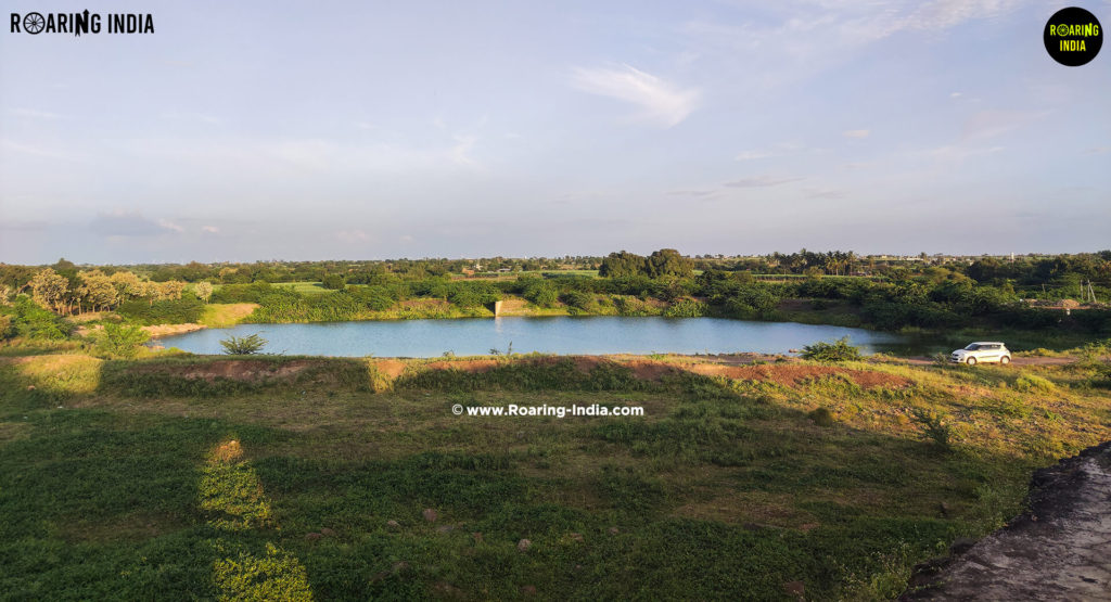Old lake next to anantpur fort
