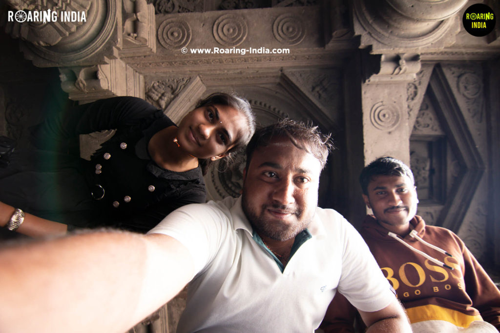 Roaring India Team at Amrutlingeshwar Temple Athani