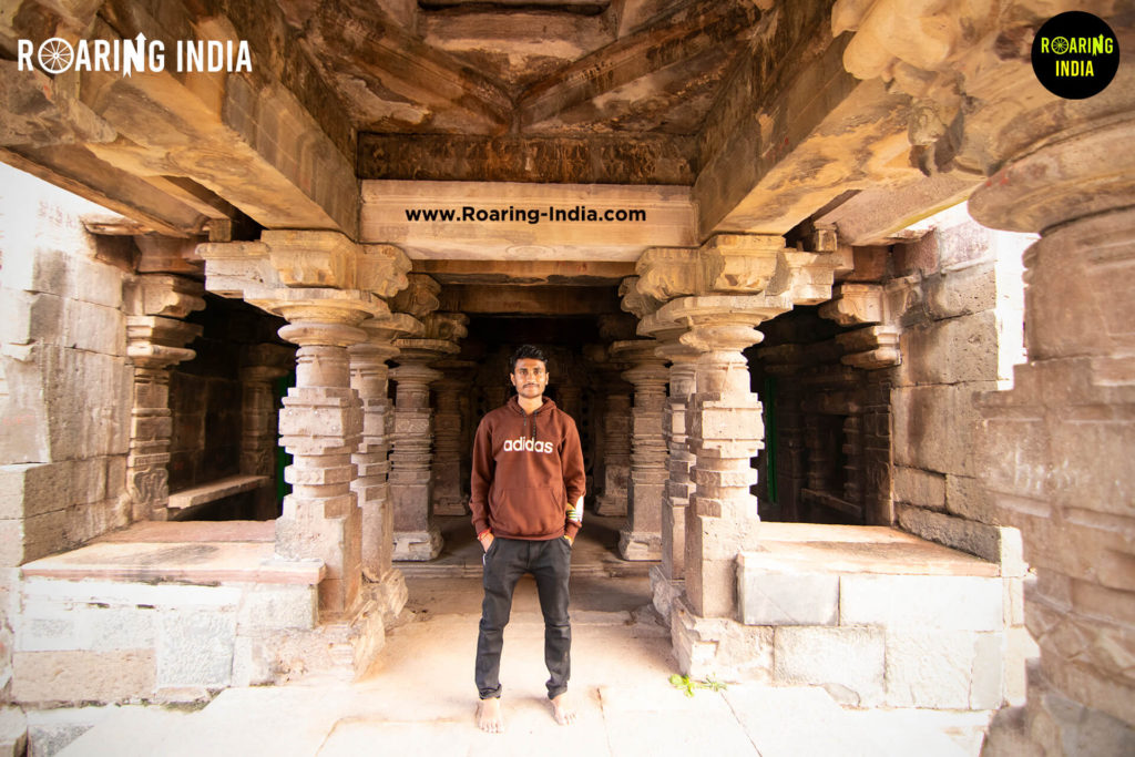 Shrikant at Ancient Shiva Temple Nandgaon Athani