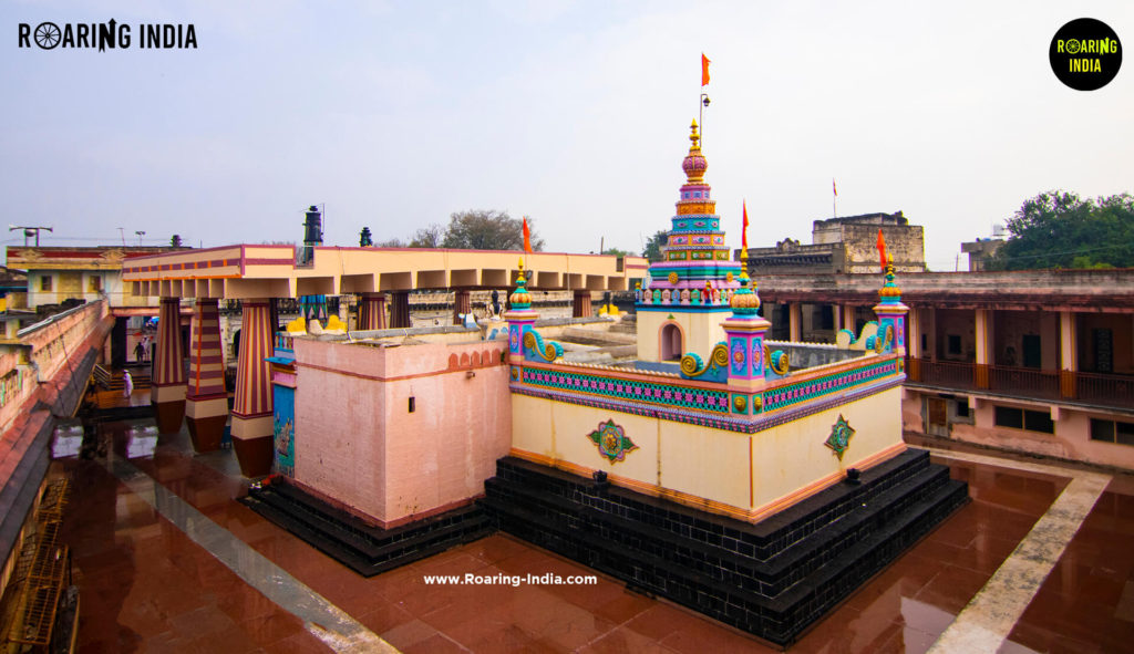 Side view of Khilegaon Basavanna Temple