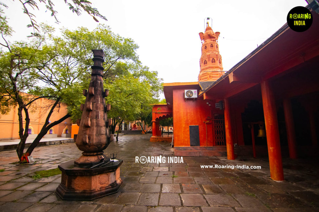 Right side view of Shri Mayureshwar Temple Kempwad