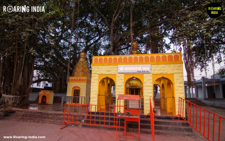 Front view of Jath Yallamma Devi Temple Jath