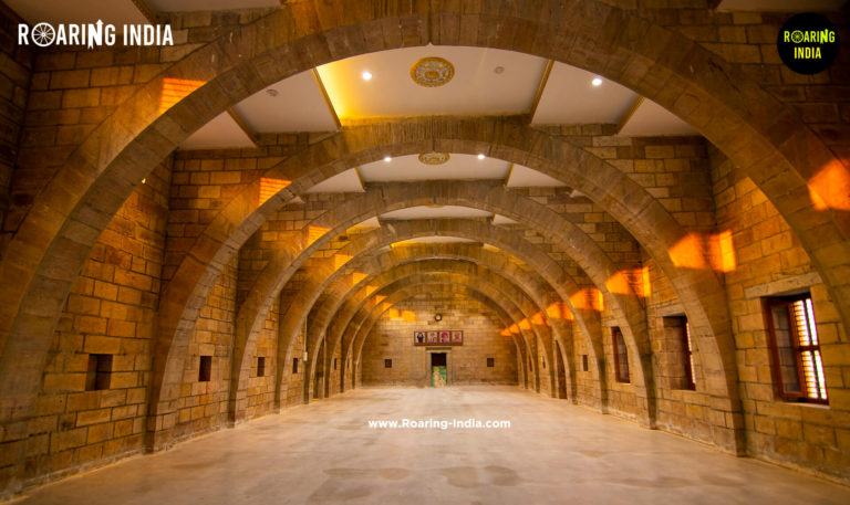 Inside view of Anubhav Mantap Mugalkhod Math