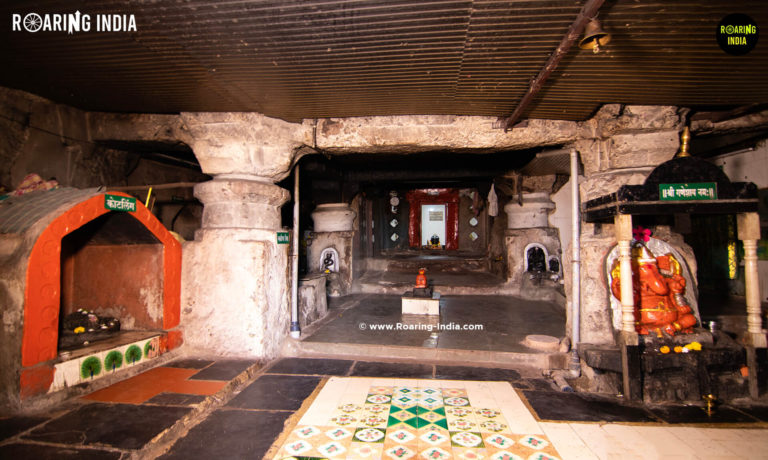 Inside View of Mallikarjun Temple Cave