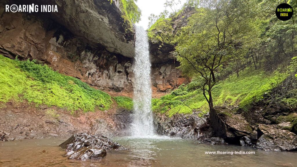 Beautiful View of Savatkada Waterfalls