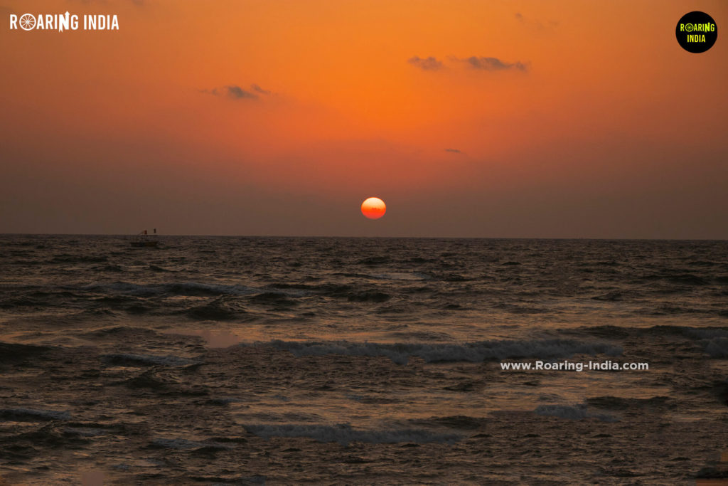 Beautiful Sunset View Ganpatipule Beach