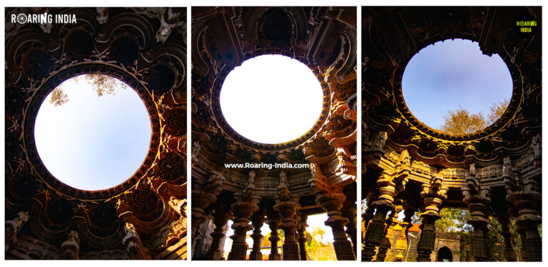 Beautiful view of swarg mandapa