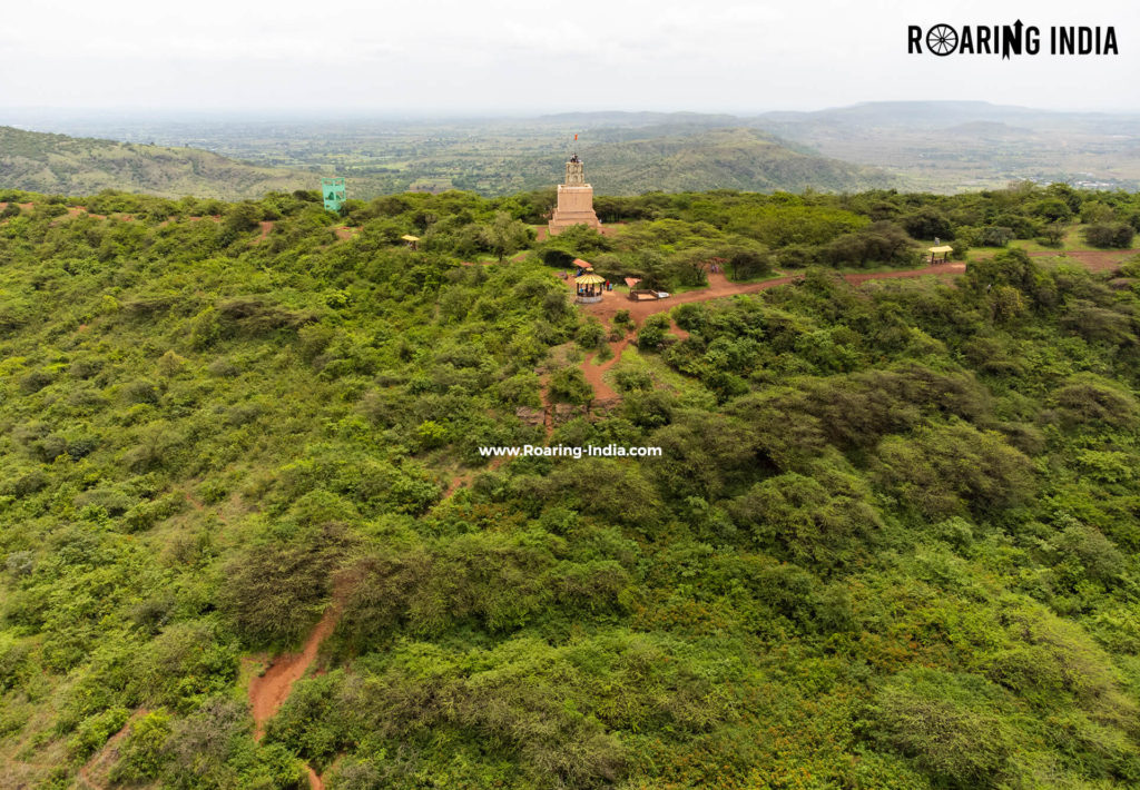 Bird view of Dandoba Hills Forest Reserve