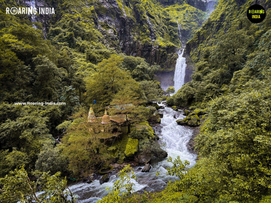 Dhareshwar Waterfalls Wide View
