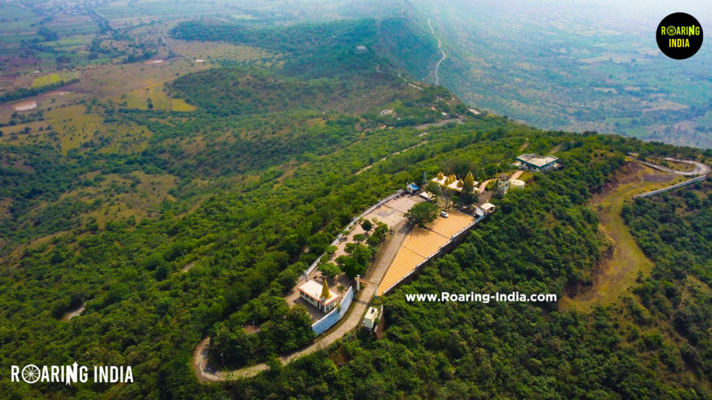 Drone View of Chouranginath Hill Station, Sonsal