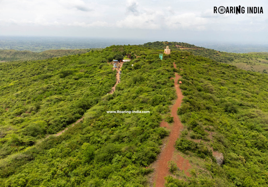 Drone View of Dandoba Hills Forest Reserve