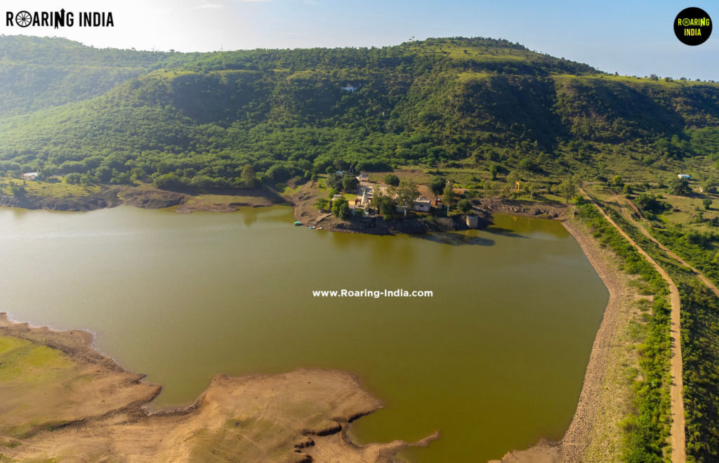 Drone View of Dargoba Temple Hills Station Pare