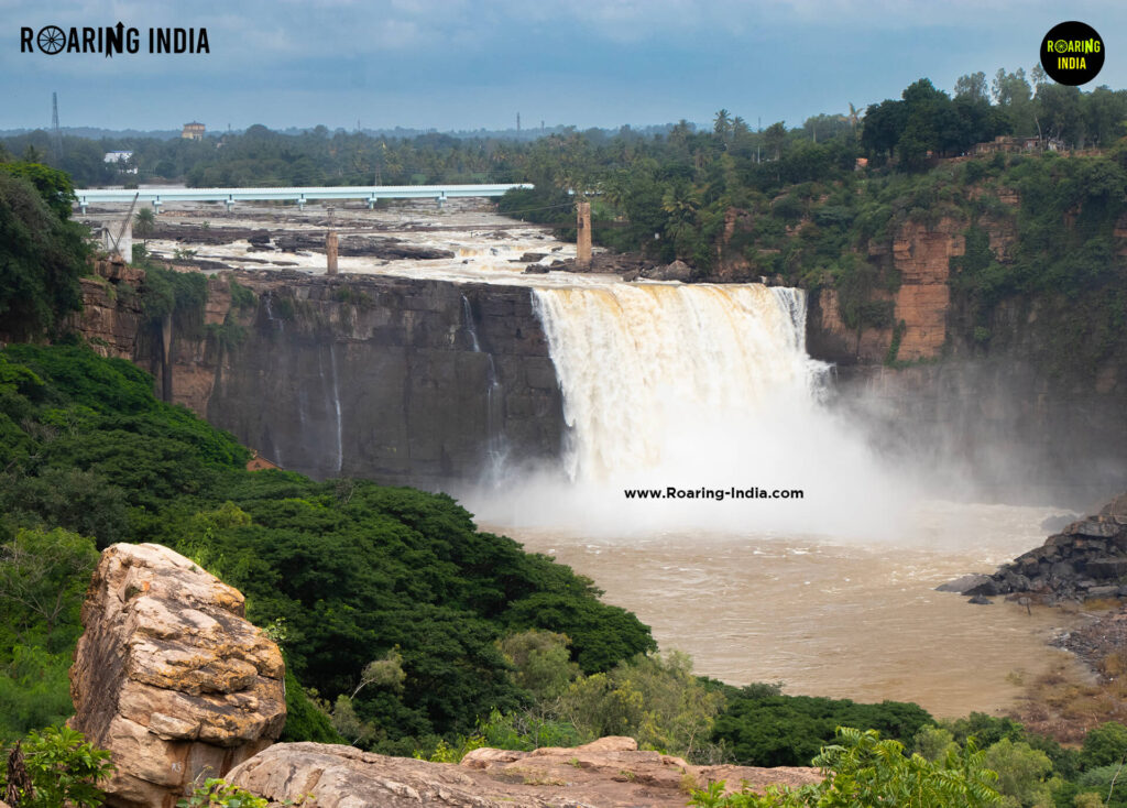 Front View of Gokak Falls