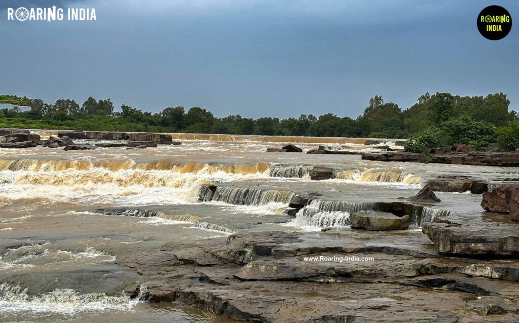 Ground View of Godachinmalki Waterfalls