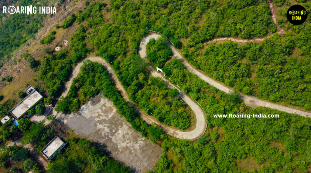 Hairpin Bend Road Turns at Chouranginath Hill Station, Sonsal