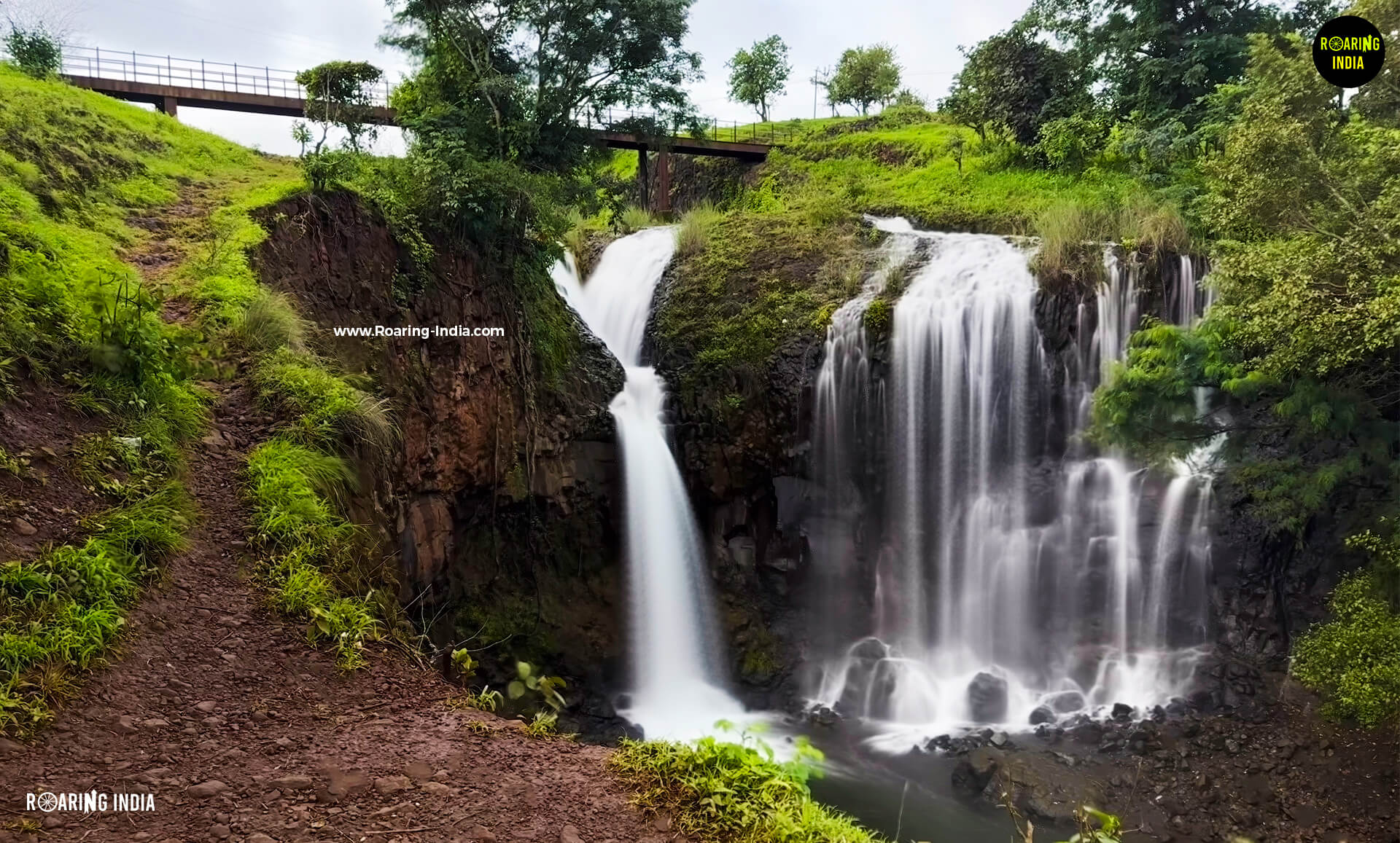 Read more about the article Kitwad Waterfalls – Maharashtra’s Hidden Man-Made Monsoon Waterfall Near Belagavi