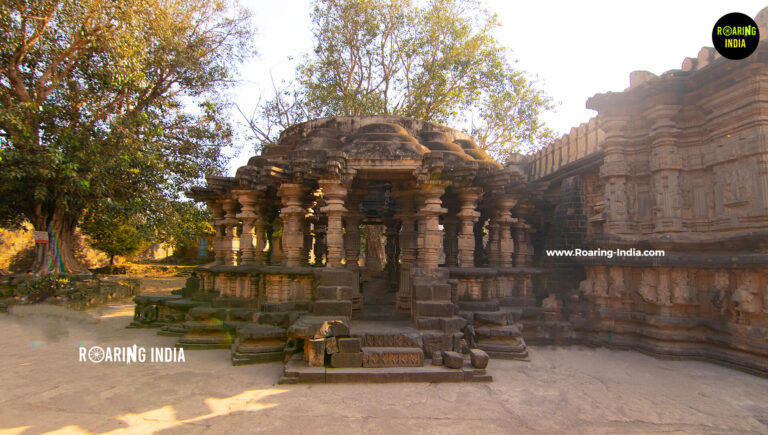 North view of Swarga Mandapa