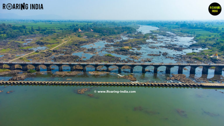 Road Bridge Across Krishna River at Ramling Bet, Bahe