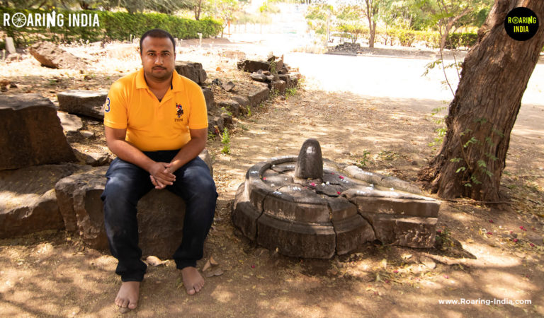 Satishkumar Gondhali at Kolgiri Bhairavnath Temple, Kolgiri, Jath