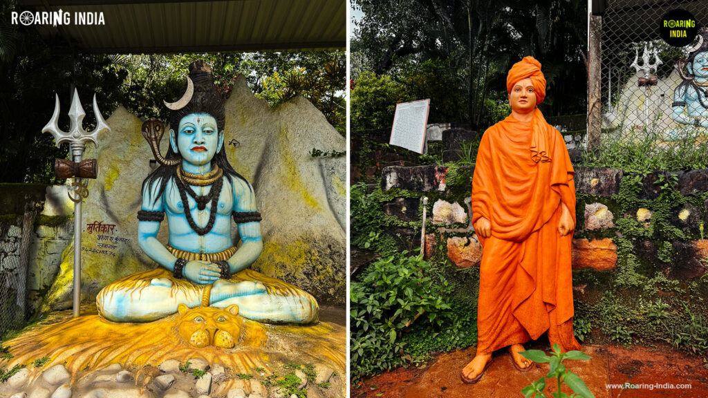 Shiva Statue & Swami Vivekananda Statue