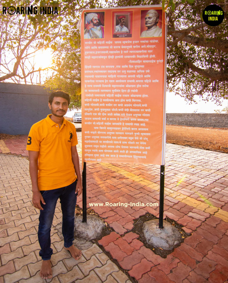 Shrikant Gondhali at Banurgad Fort