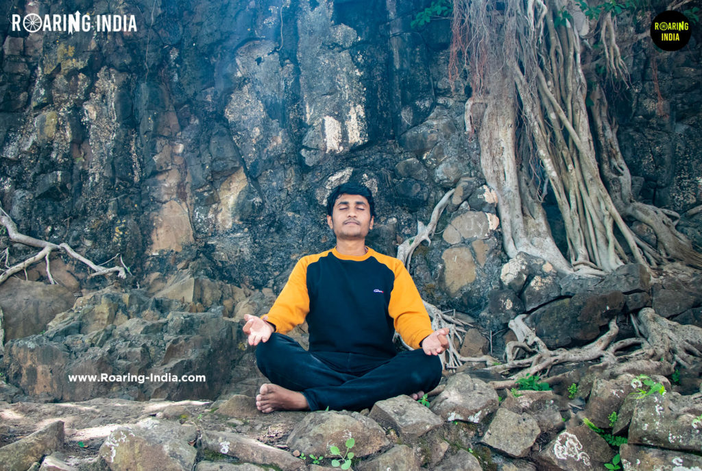 Shrikant Gondhali at Dargoba Temple Hills Station Pare