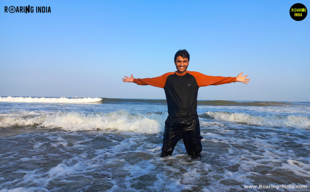 Shrikant Gondhali at Ganpatipule