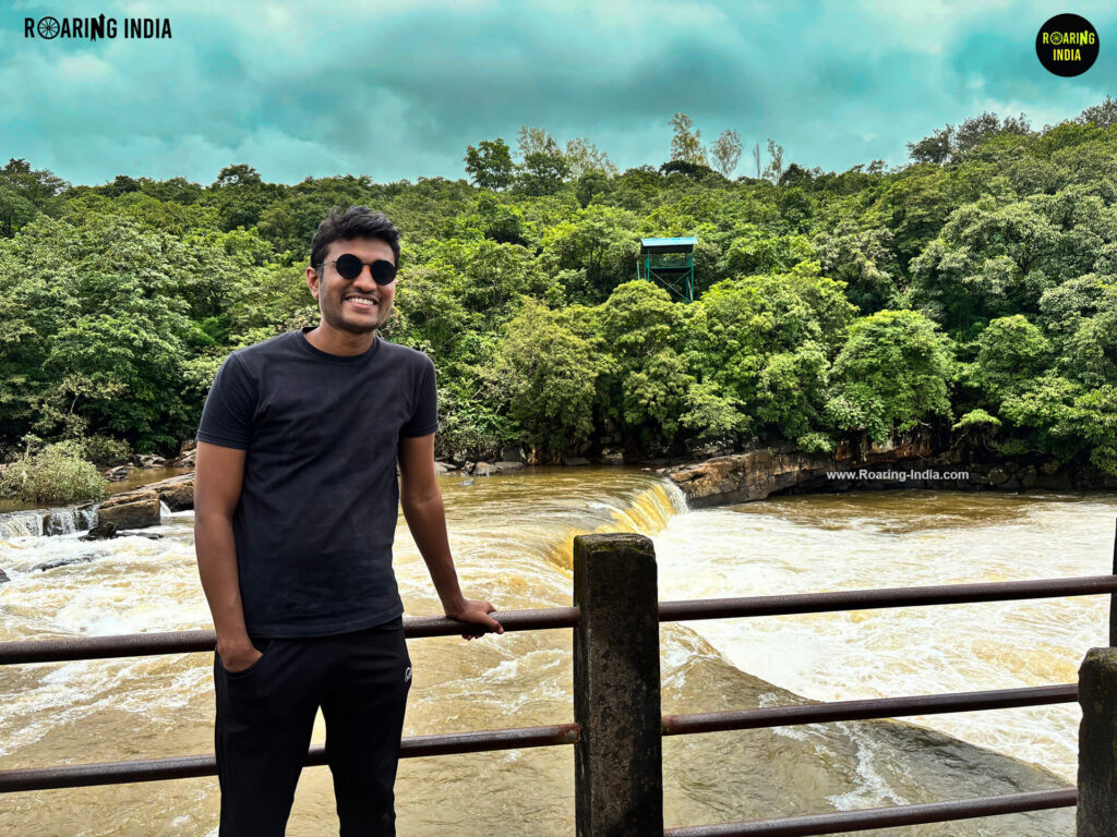 Shrikant at Ramtirth Waterfalls Ajara