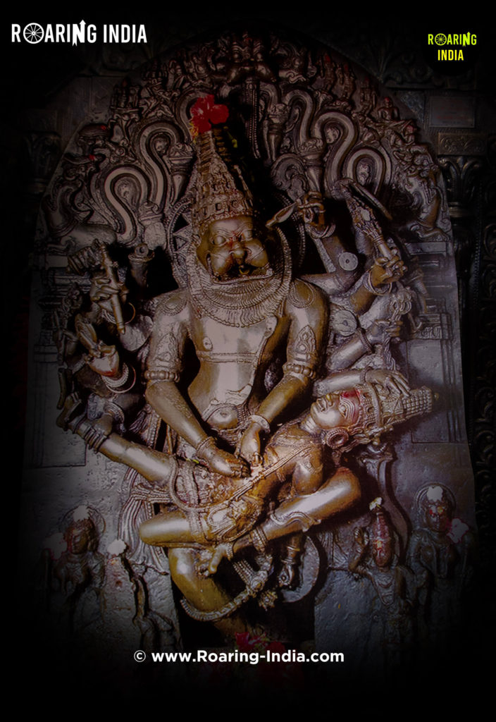 Ugra Narasimha Idol at Kole Narsimhapur Narasimha Temple