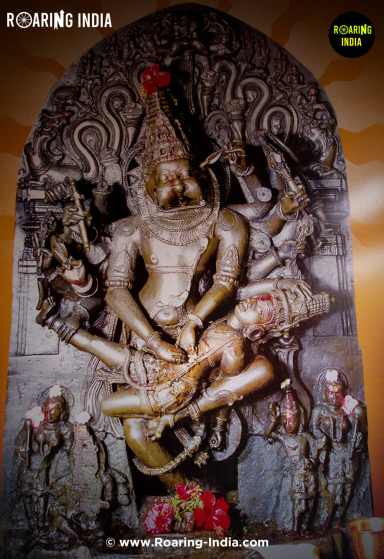 Ugra Narasimha Idol image at Kole Narsimhapur Narasimha Temple