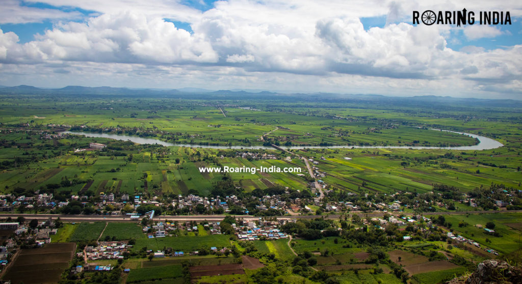 View of Krishna River from Sagareshwar Wildlife Sanctuary