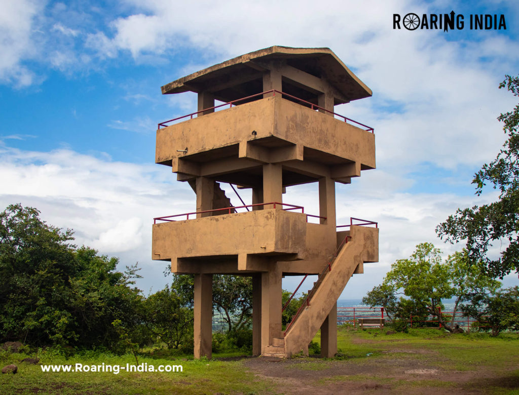 Watch Tower at top of Sagareshwar Wildlife Sanctuary
