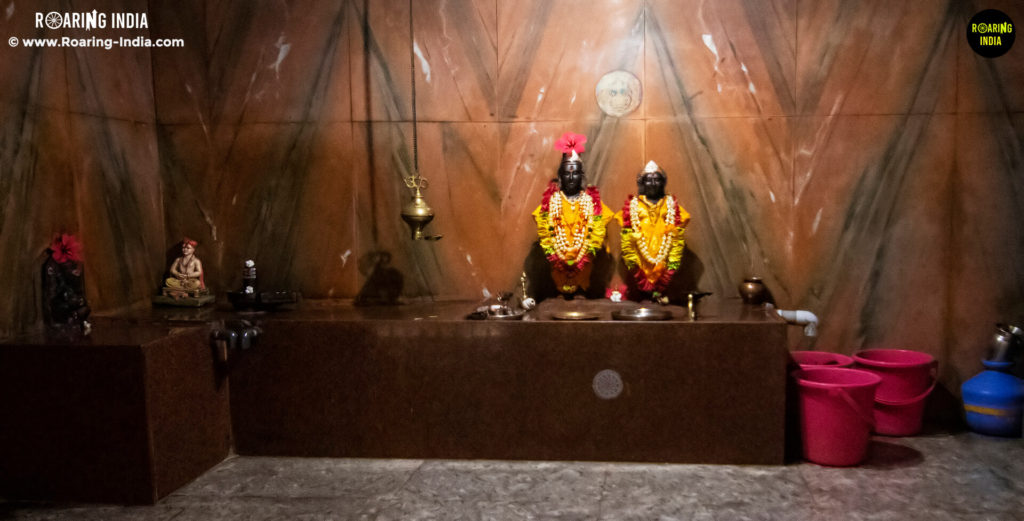 Inside Vitthal Rukmini Temple Saptasagar