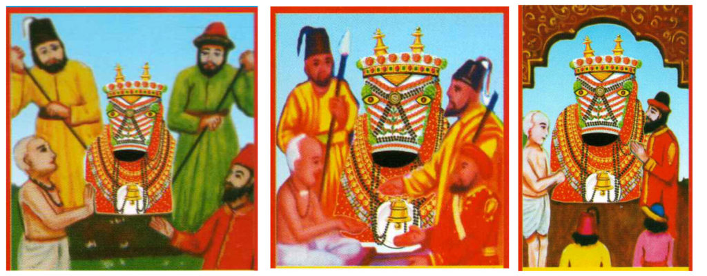 Badshah Testing the power of Basavanna and Apologizing to Lord Basavanna