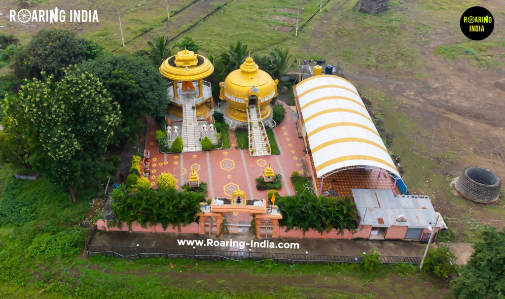 Drone View of Danamma Devi Temple Athani