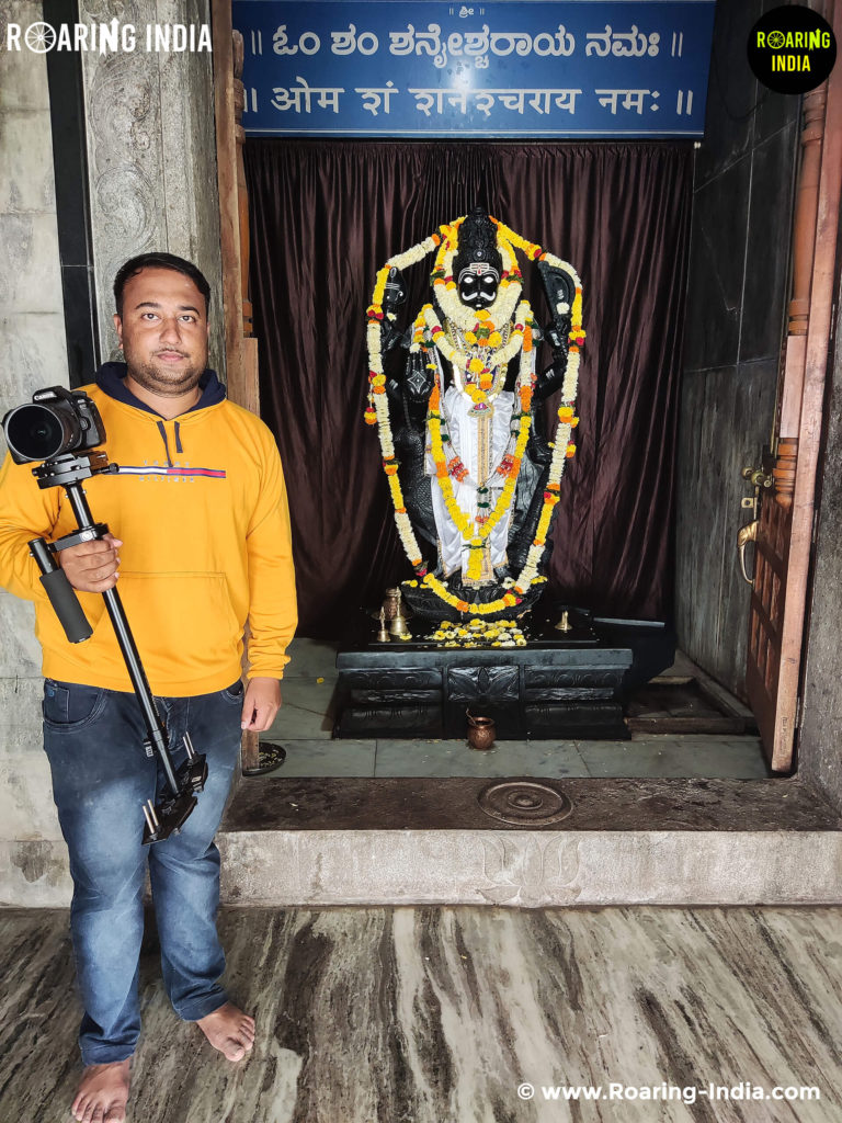 Satishkumar Gondhali at Shaneshwar Swamy Temple Madabhavi Athani