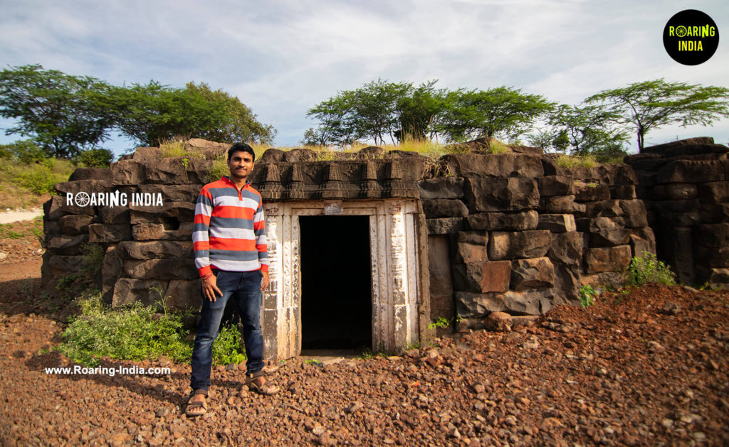 Shrikant Gondhali at Secret treasure temple